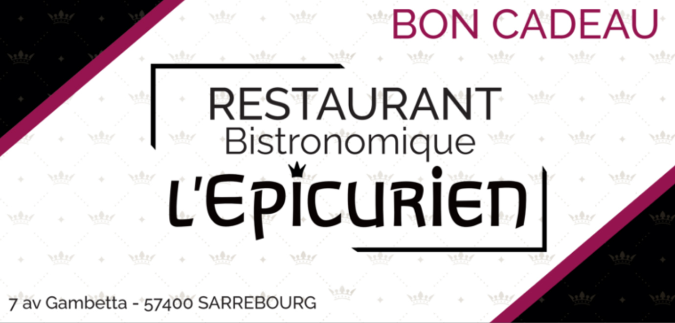 carte-cadeau-restaurant-l-epicurien_sarrebourg Carte cadeau restaurant L’Epicurien Sarrebourg